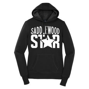 Pullover Hooded Sweatshirt Saddlewood Star Black