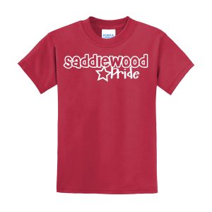 Core Blend Tee Saddlewood Pride Red