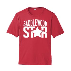 Performance Cooling Tee Saddlewood Star Red